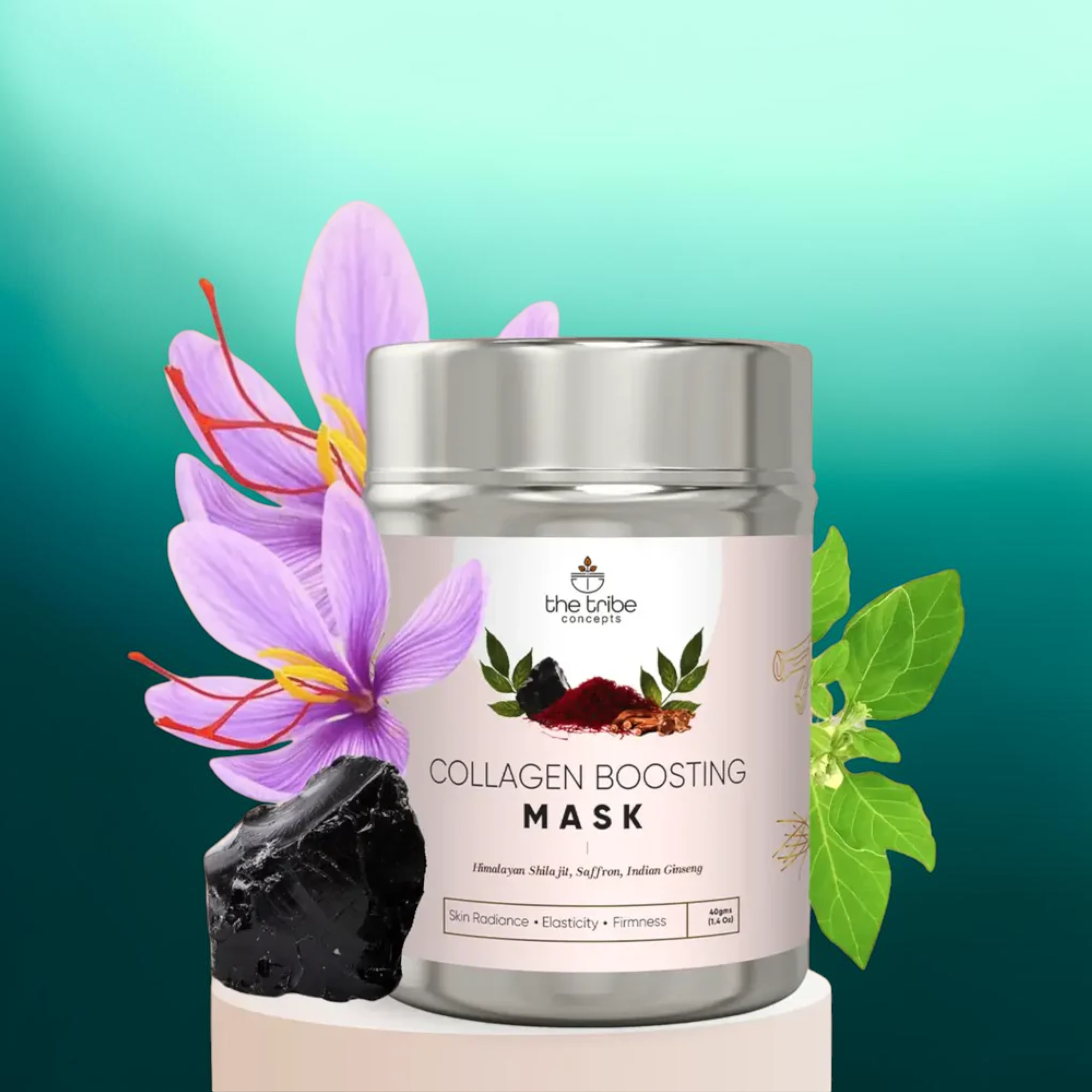 Anti-Ageing Collagen Mask – Herbal Face Mask with Shilajit & Ashwagandha