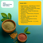 Hair Colour Kit – Plant-Based Herbal Hair Dye with Henna & Indigo