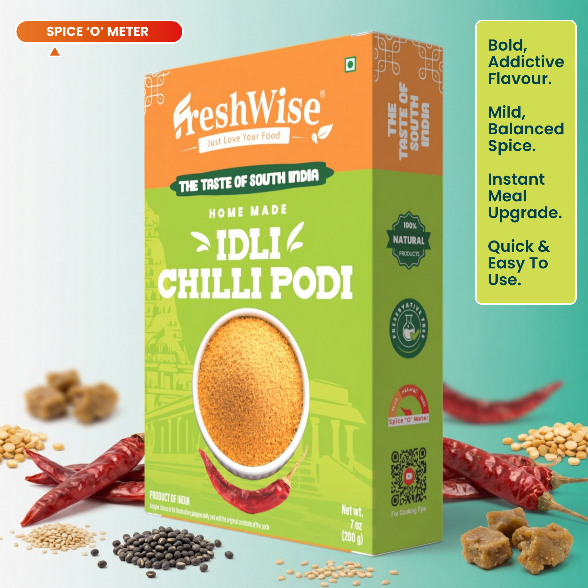 Idli Chili Podi - The Perfect Sidekick