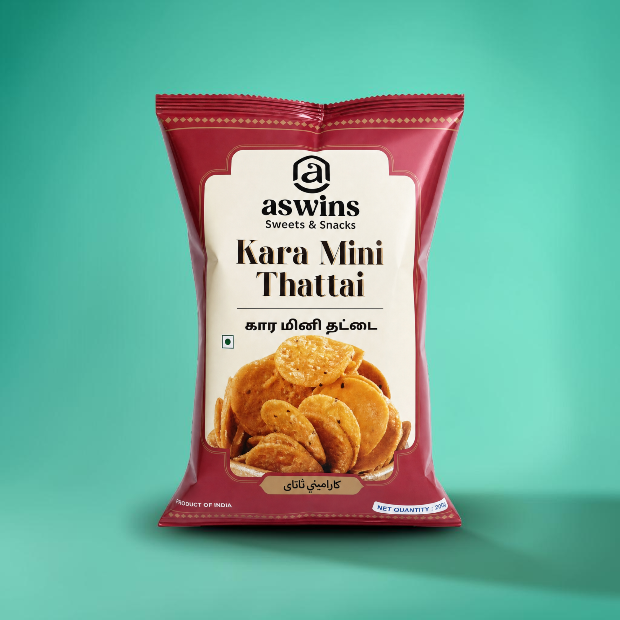 Kara Mini Thattai | Bite-Sized Crispy Snack