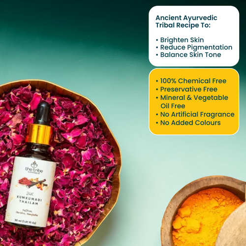 24K Kumkumadi Thailam - Saffron Glow Facial Oil
