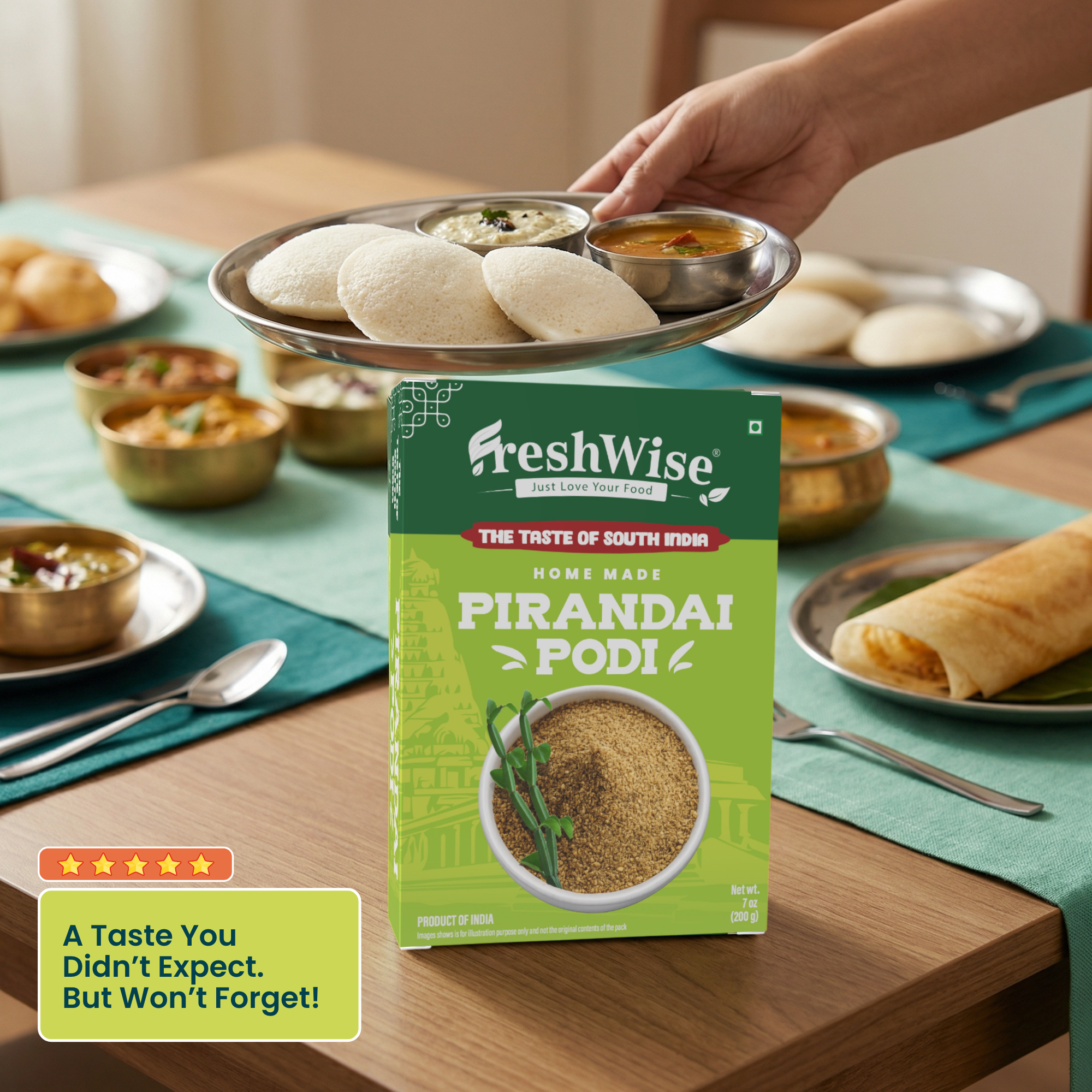 Pirandai Podi - Ancient Power, Everyday Use