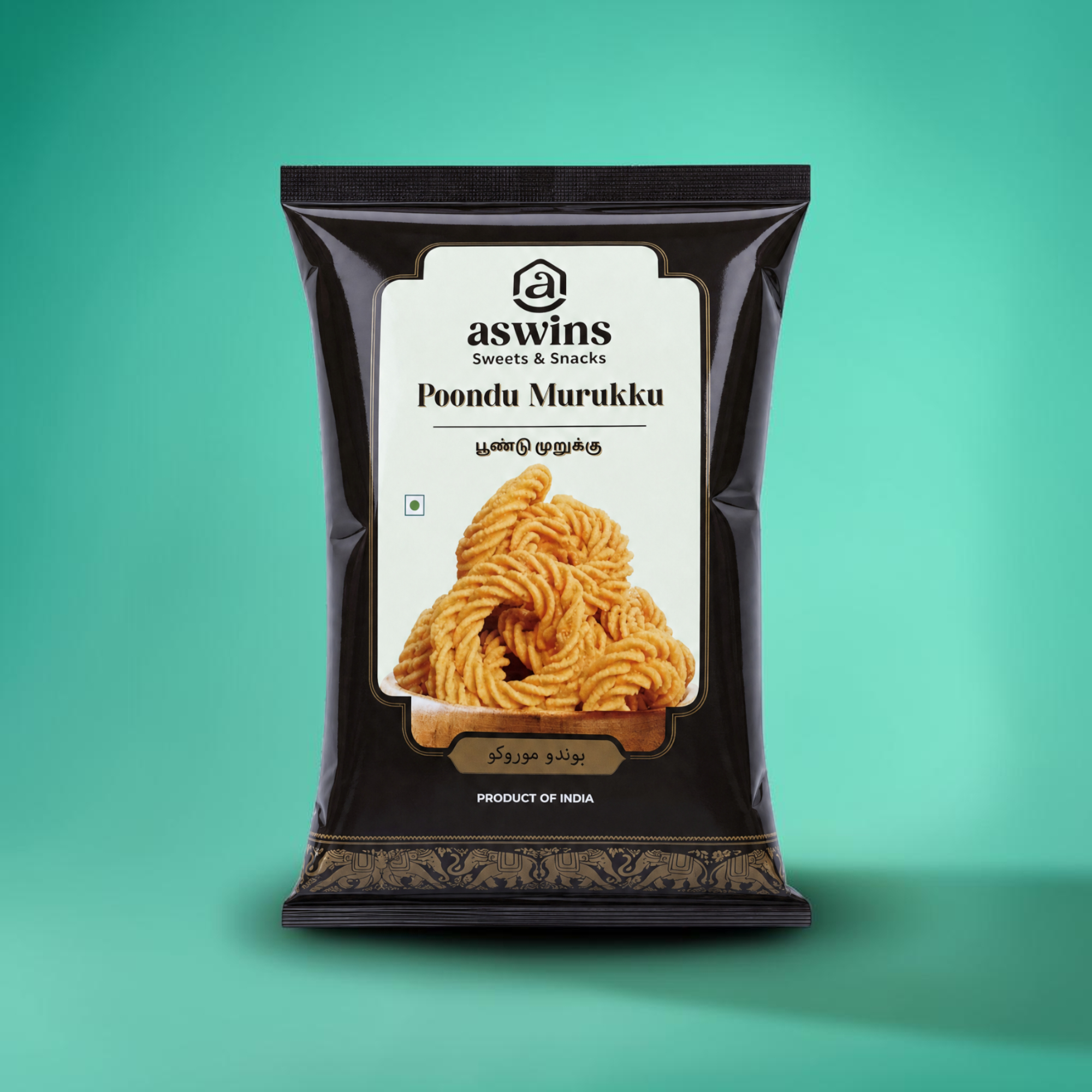 Poondu Murukku | Garlic Flavoured Crunchy Snack